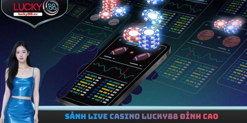 Sảnh Live Casino LUCKY88 đỉnh cao